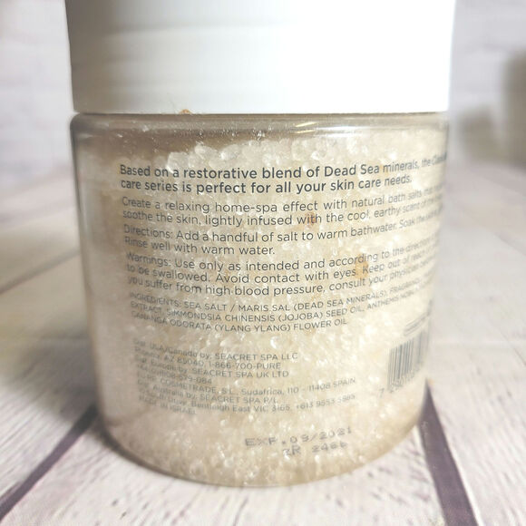 Seacret Deep Forest Bath Soak Minerals from the Dead Sea skin care 21.1oz NEW - Picture 3 of 3